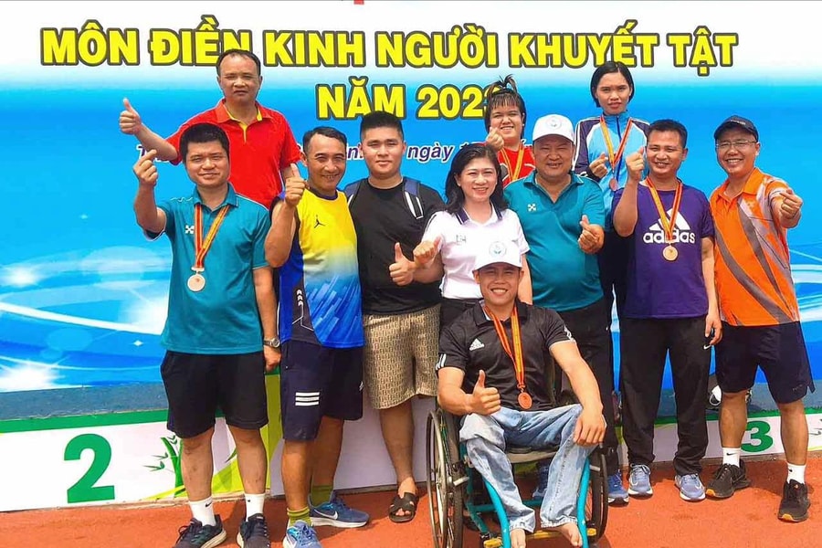 Hành trình vươn lên từ nghịch cảnh của vận động viên khuyết tật Nghệ An