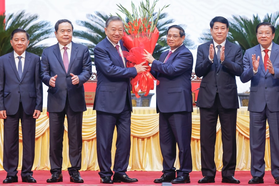 Đồng chí Tô Lâm được bầu giữ chức Tổng Bí thư Ban Chấp hành Trung ương Đảng Cộng sản Việt Nam