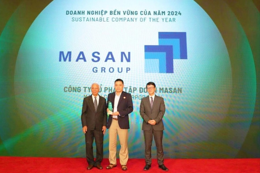 Masan Group tiếp tục được vinh danh Top 50 Doanh nghiệp phát triển bền vững năm 2024
