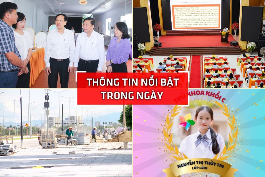 Nghệ An: Thông tin nổi bật ngày 6/8