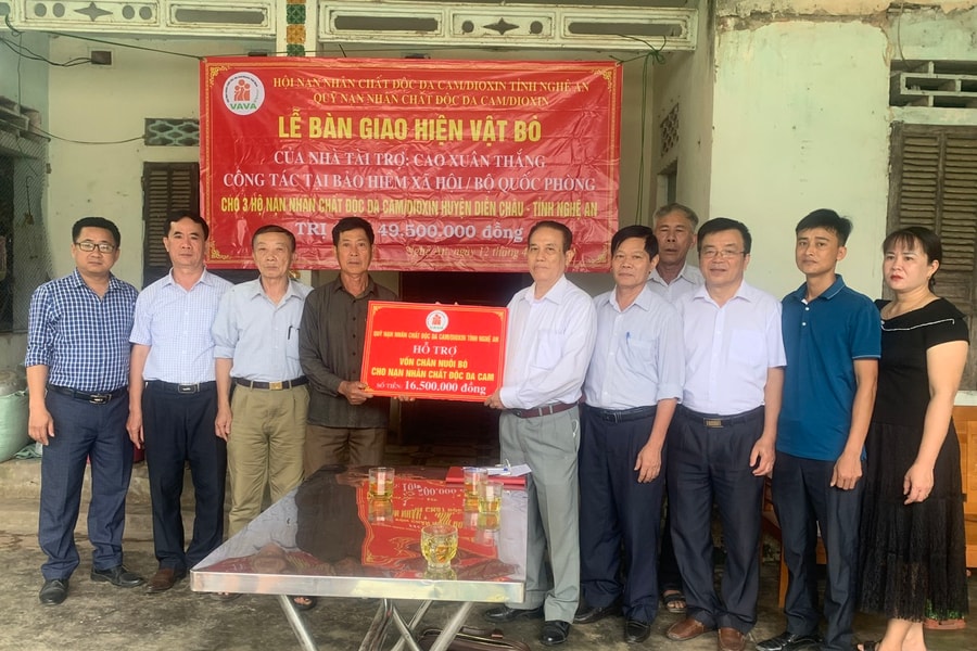 Nỗ lực xoa dịu nỗi đau da cam