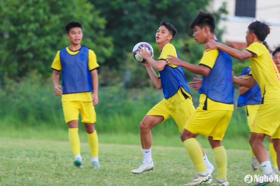 U15 Sông Lam Nghệ An tự tin trước cuộc thư hùng với U15 SHB Đà Nẵng