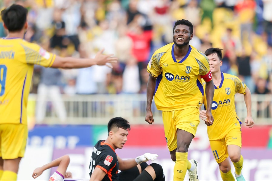 Giá trị đội hình của Sông Lam Nghệ An thay đổi thế nào sau mùa giải 2023/2024?