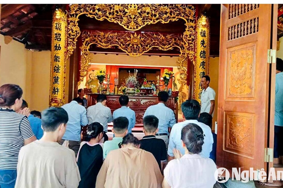 Ấm áp, sum vầy Rằm tháng Bảy trên các miền quê Nghệ An