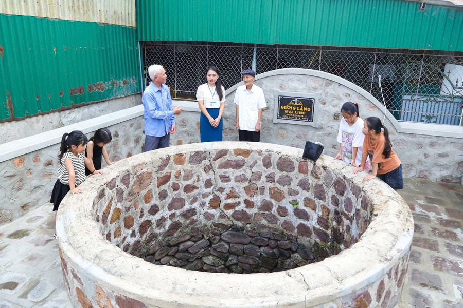 Hồi sinh giếng cổ làng Mai Lĩnh
