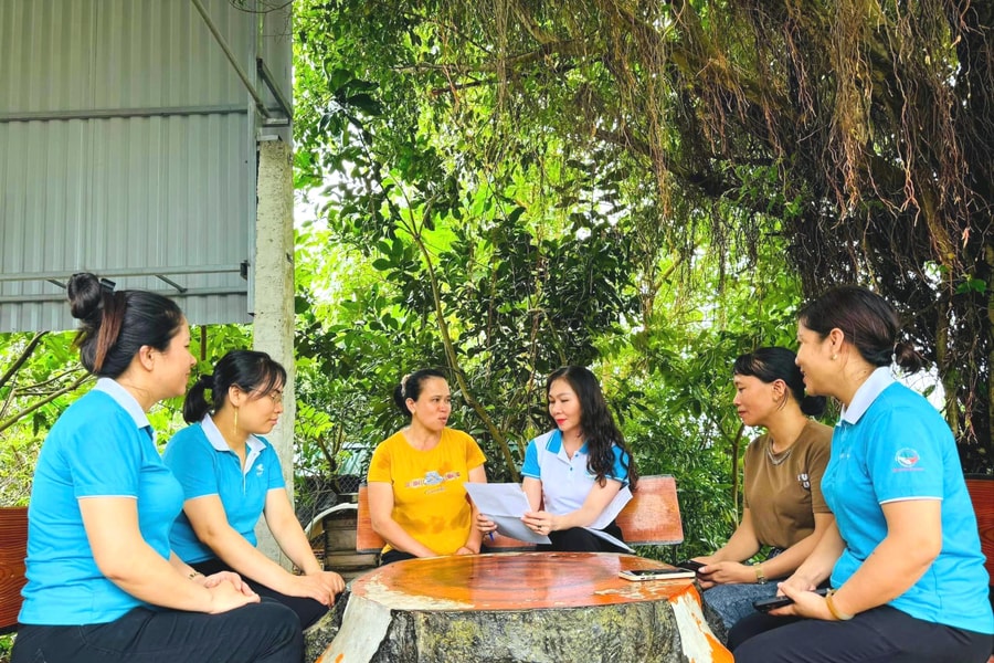 Hiệu quả từ mô hình 'Nhật ký thăm hộ' của phụ nữ huyện Quỳnh Lưu