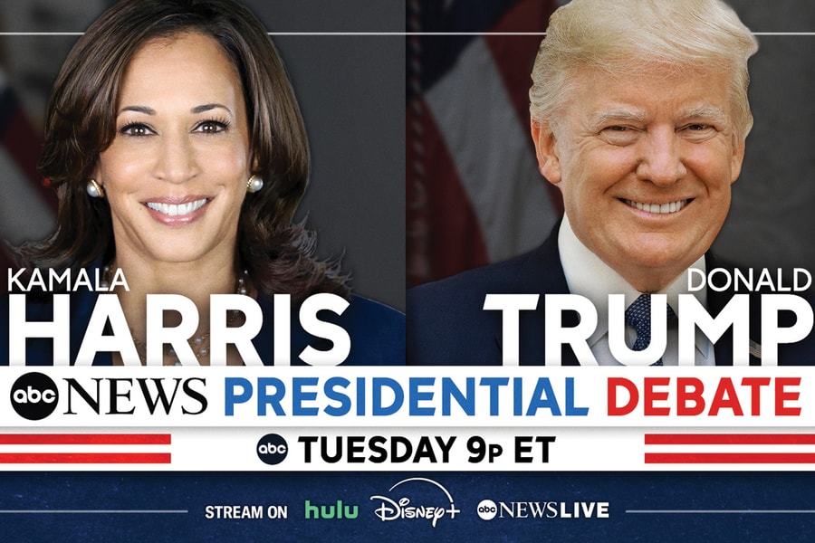 Ấn định quy tắc cuộc tranh luận Trump - Harris đầu tiên