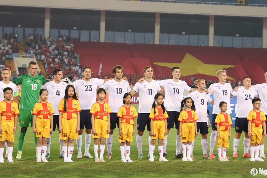 Hủy trận giao hữu giữa đội tuyển Nga và Thái Lan vì bão số 3