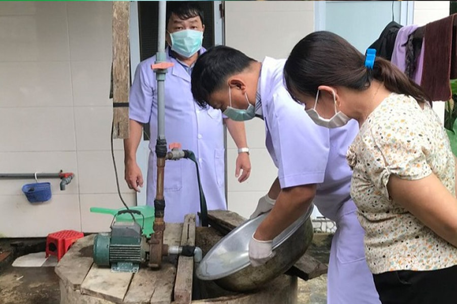 Quy trình chung xử lý nước ăn uống trong mùa mưa lũ