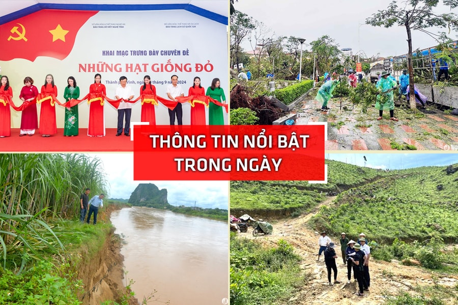 Nghệ An: Thông tin nổi bật ngày 10/9