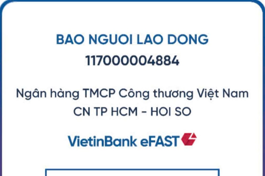 Số tài khoản quyên góp ủng hộ đồng bào bị thiệt hại do bão số 3
