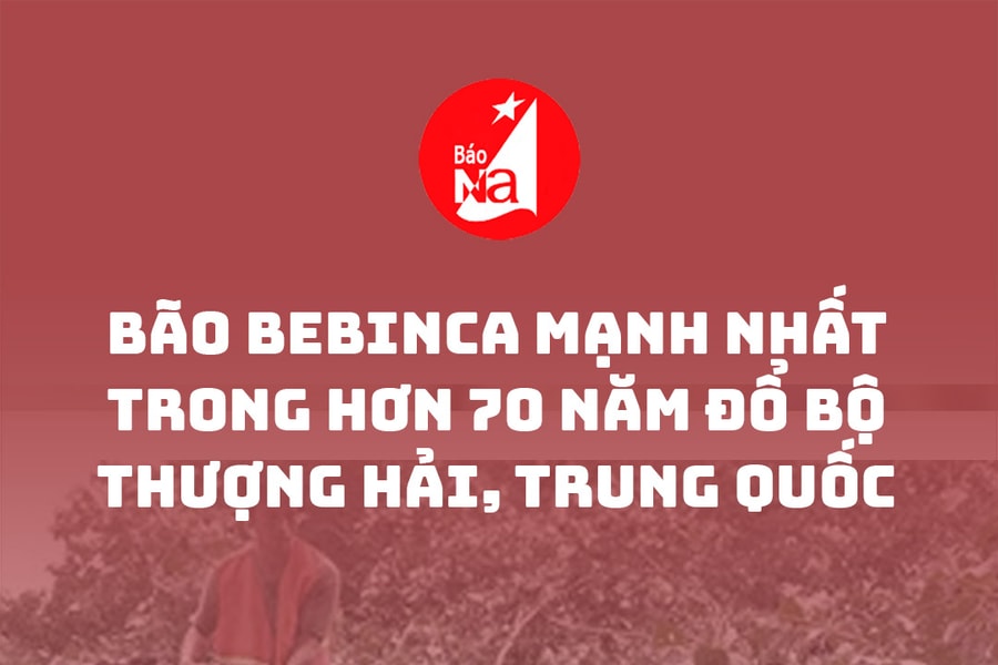 Bão Bebinca mạnh nhất trong hơn 70 năm đổ bộ Thượng Hải, Trung Quốc