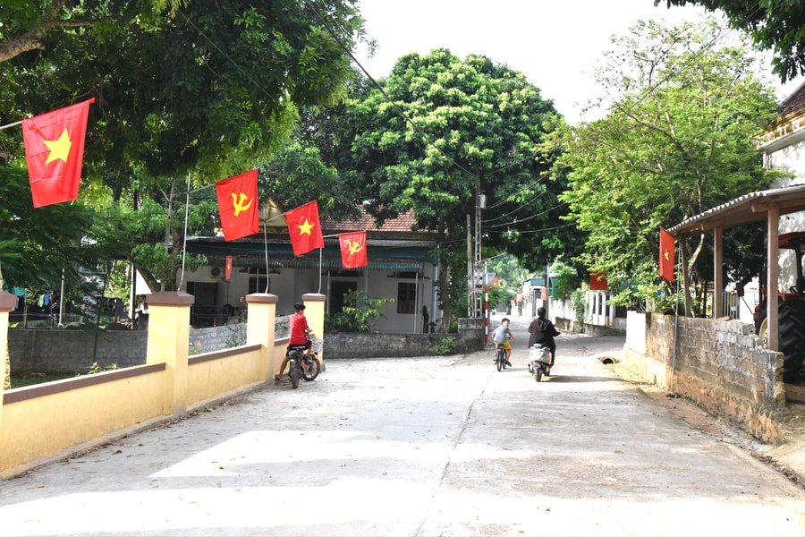 Xóm thuần nông tiên phong xây dựng nông thôn mới ở Quỳ Hợp