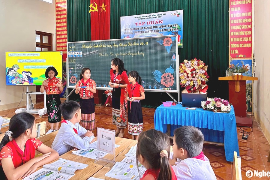 Giáo dục Con Cuông vượt khó để khẳng định chất lượng