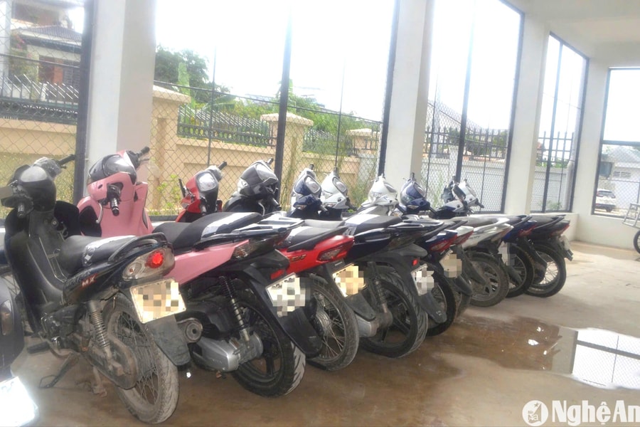 Bắt nhóm trộm xe máy liên tỉnh