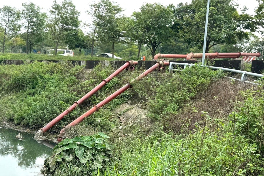 Thành phố Vinh tiếp tục duy trì trạm bơm dã chiến chống ngập