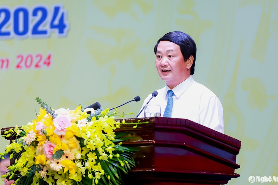 Bộ trưởng - Chủ nhiệm Ủy ban Dân tộc Hầu A Lềnh: Xây dựng vùng đồng bào dân tộc thiểu số Nghệ An giàu về kinh tế, đậm đà bản sắc, vững về quốc phòng, an ninh