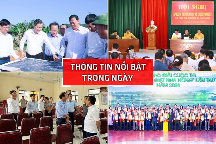 Nghệ An: Thông tin nổi bật ngày 3/10