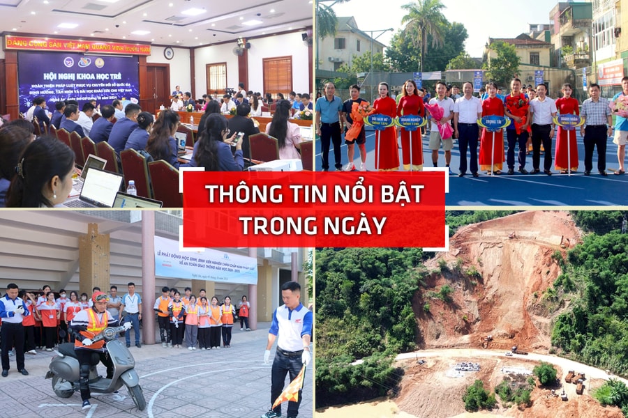 Nghệ An: Thông tin nổi bật ngày 5/10