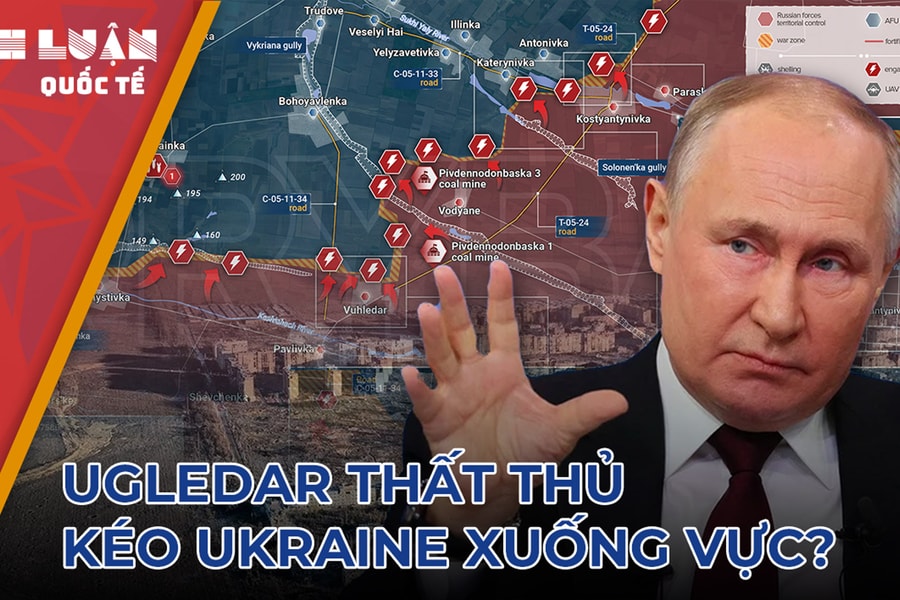 Pháo đài trên cao Ugledar sụp đổ kéo Ukraine xuống vực sâu?