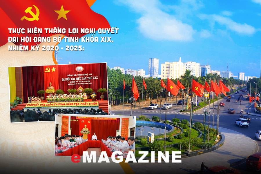 Thực hiện thắng lợi Nghị quyết Đại hội Đảng bộ tỉnh khóa XIX, nhiệm kỳ 2020 - 2025: Kiến tạo nền móng vững chắc cho giai đoạn phát triển mới