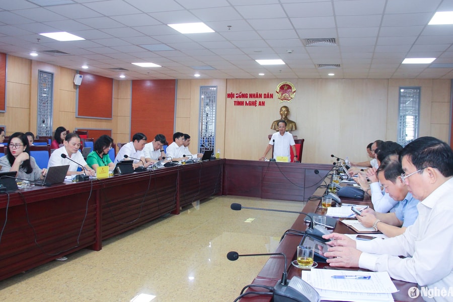 HĐND tỉnh Nghệ An đề nghị ưu tiên bố trí vốn thực hiện các công trình, dự án bị kéo dài