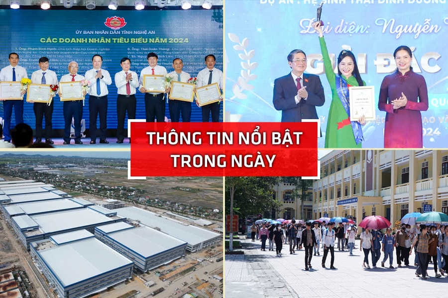 Nghệ An: Thông tin nổi bật ngày 12/10