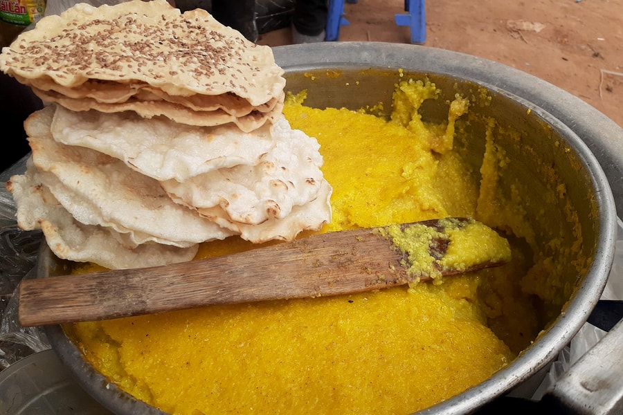 Dư vị cháo kê - thứ quà quê dân dã