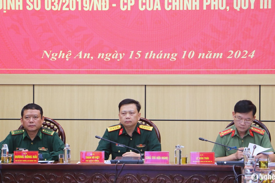 Tăng cường công tác phối hợp giữa các lực lượng công an, quân sự, biên phòng trong bảo đảm trật tự an toàn xã hội