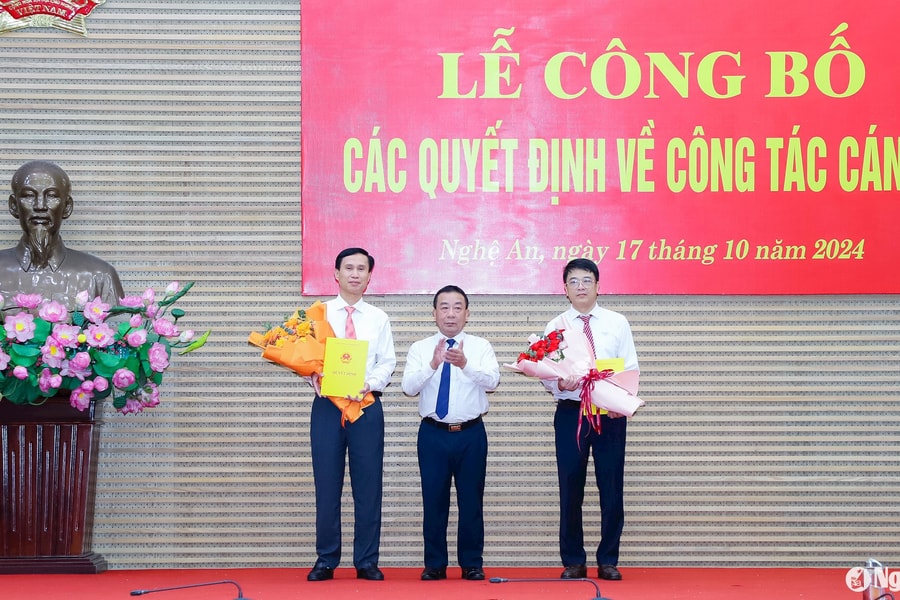 Ông Nguyễn Duy Nhật giữ chức vụ Phó Giám đốc Sở Tài nguyên và Môi trường Nghệ An