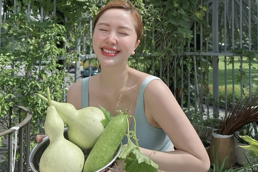 Hé lộ bên trong biệt thự 400m2 của ca sĩ Bảo Thy và chồng đại gia