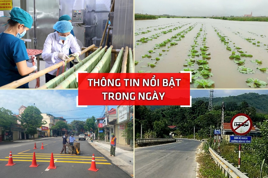 Nghệ An: Thông tin nổi bật ngày 21/10