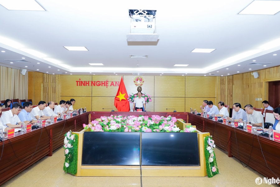 Bám sát kế hoạch, chỉ đạo sâu sát, đẩy nhanh giải ngân vốn đầu tư công tại Nghệ An