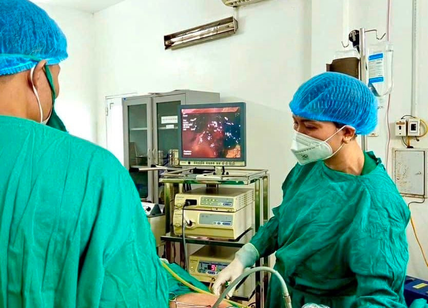 Bệnh viện Đa khoa Thái An cứu sống bệnh nhân nguy kịch do vỡ thai ngoài tử cung