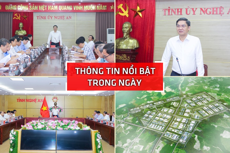 Nghệ An: Thông tin nổi bật ngày 23/10