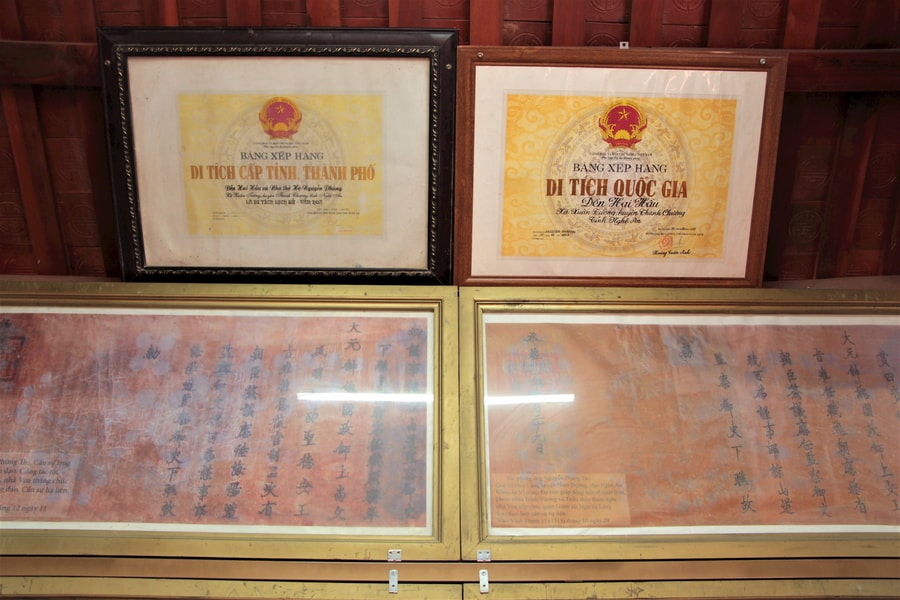 Đền Hai Hầu - nơi chứng kiến cuộc đấu tranh quyết liệt của nhân dân tổng Xuân Lâm