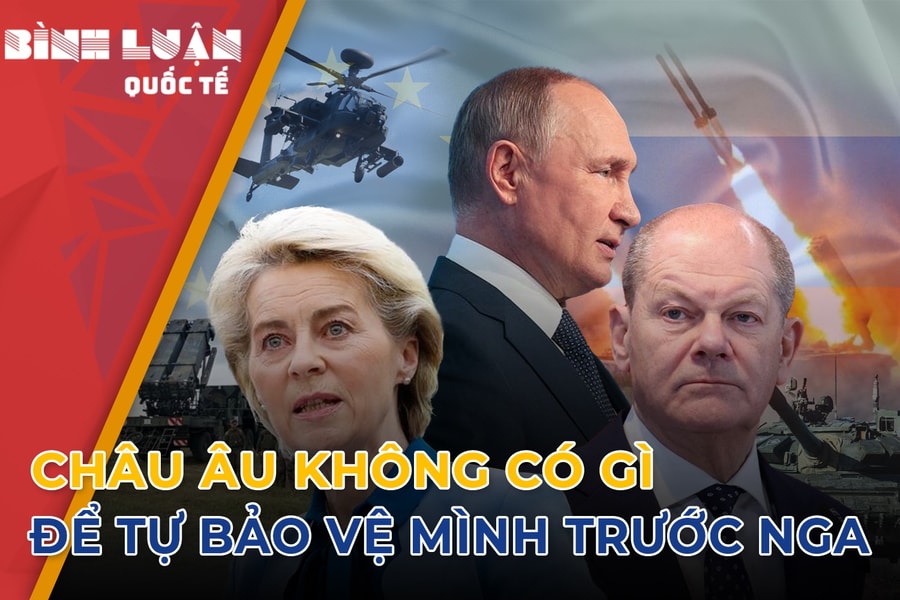 Châu Âu và Đức chưa sẵn sàng đối đầu Nga?