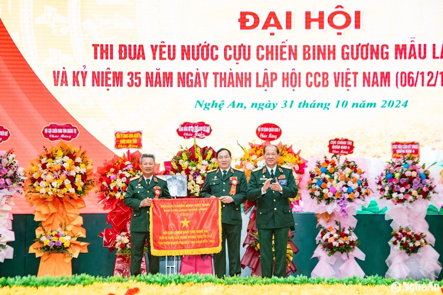 Đại hội thi đua yêu nước ‘Cựu chiến binh gương mẫu’ tỉnh Nghệ An lần thứ VII, giai đoạn 2019 - 2024