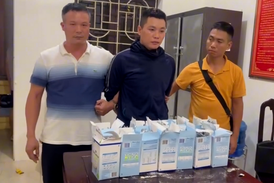 Ngụy trang 9,3 kg ketamin trong 16 kiện sữa từ châu Âu về Việt Nam