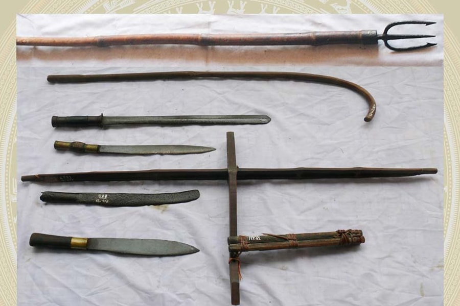 Sưu tập vũ khí đấu tranh của nhân dân trong phong trào Xô viết Nghệ Tĩnh