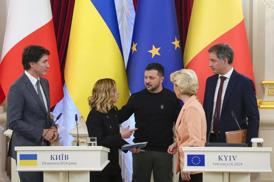 Phương Tây đã tài trợ Ukraine gần 100 tỷ USD kể từ năm 2022