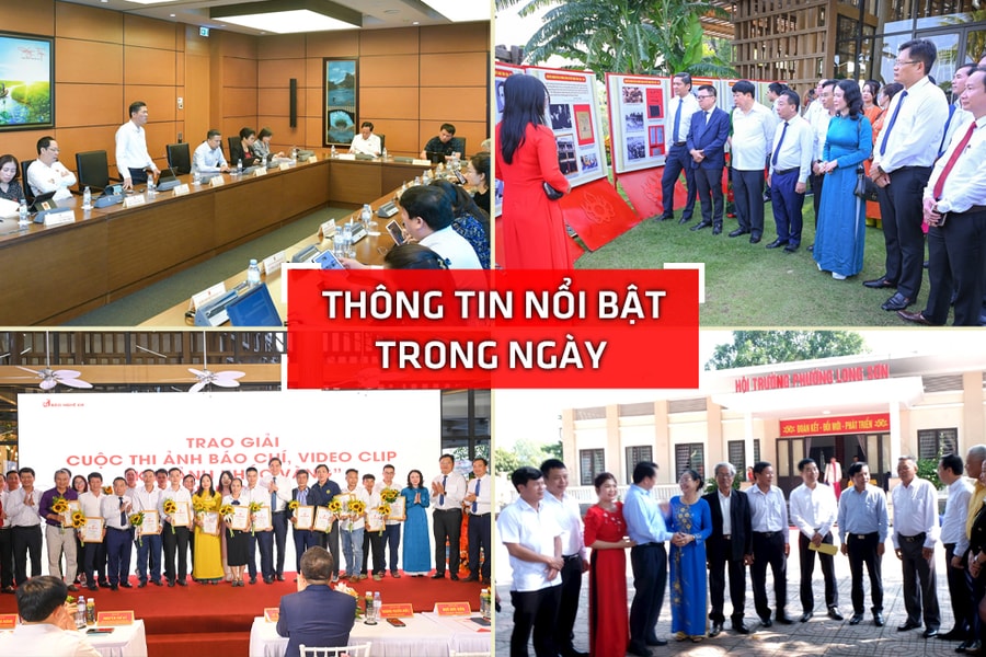 Nghệ An: Thông tin nổi bật ngày 9/11