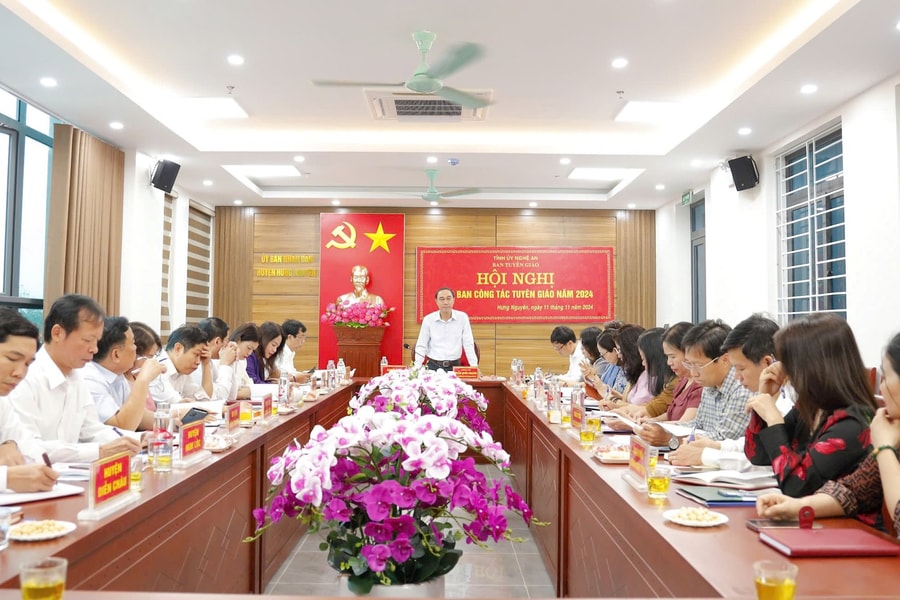 Hội nghị giao ban công tác tuyên giáo năm 2024