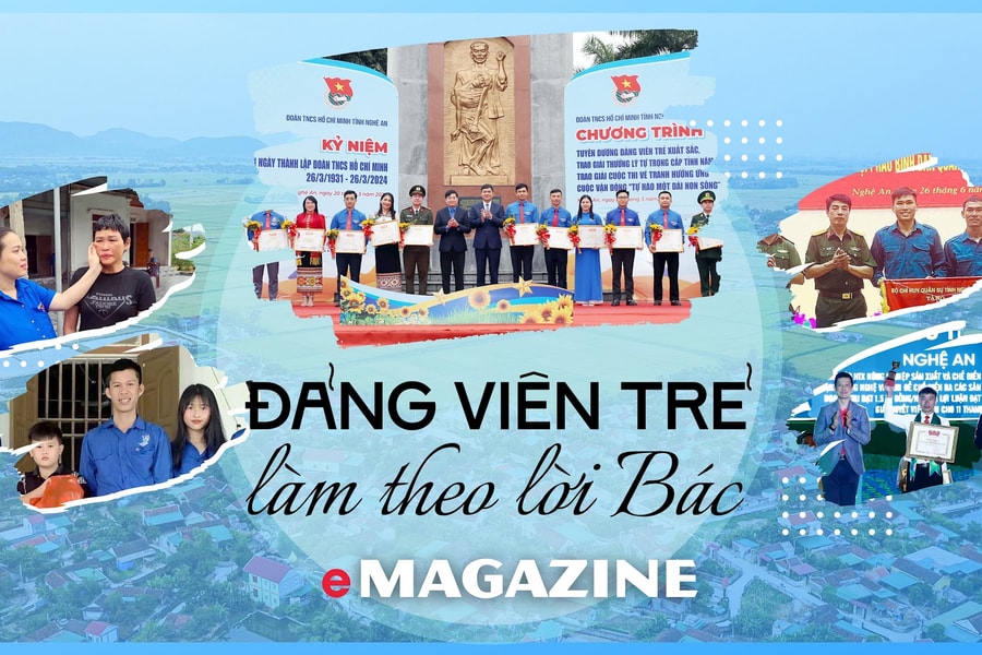 Đảng viên trẻ làm theo lời Bác