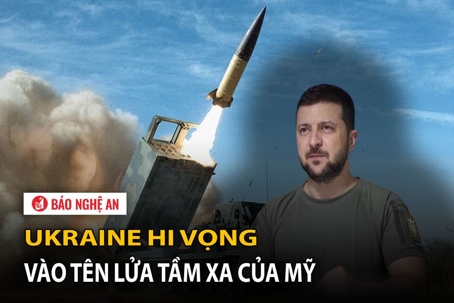 Ukraine hy vọng vào tên lửa tầm xa của Mỹ