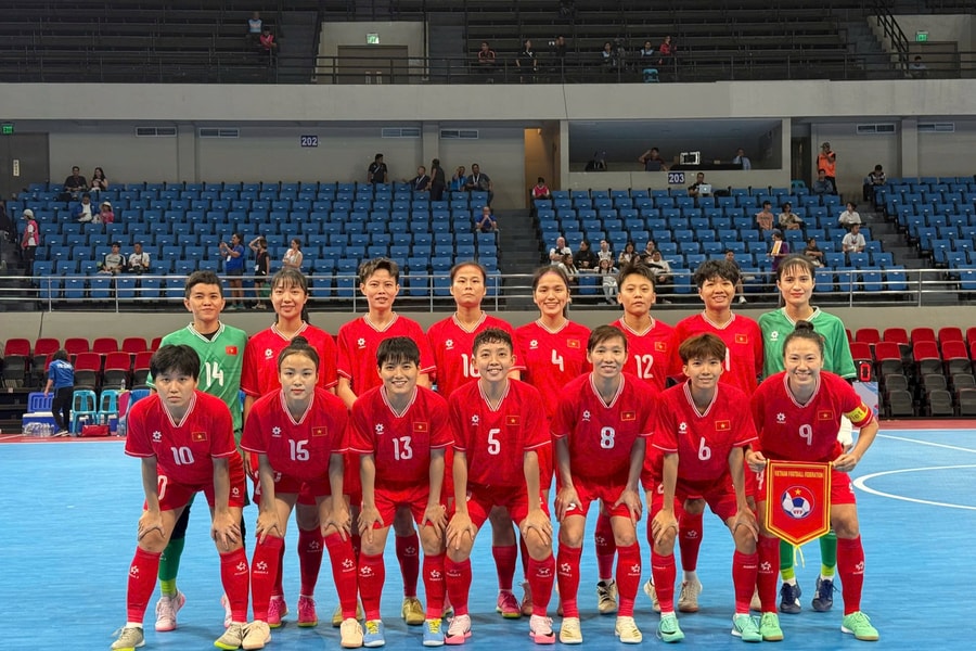 Thi đấu bản lĩnh trước Thái Lan, tuyển nữ Việt Nam vô địch giải Futsal Đông Nam Á