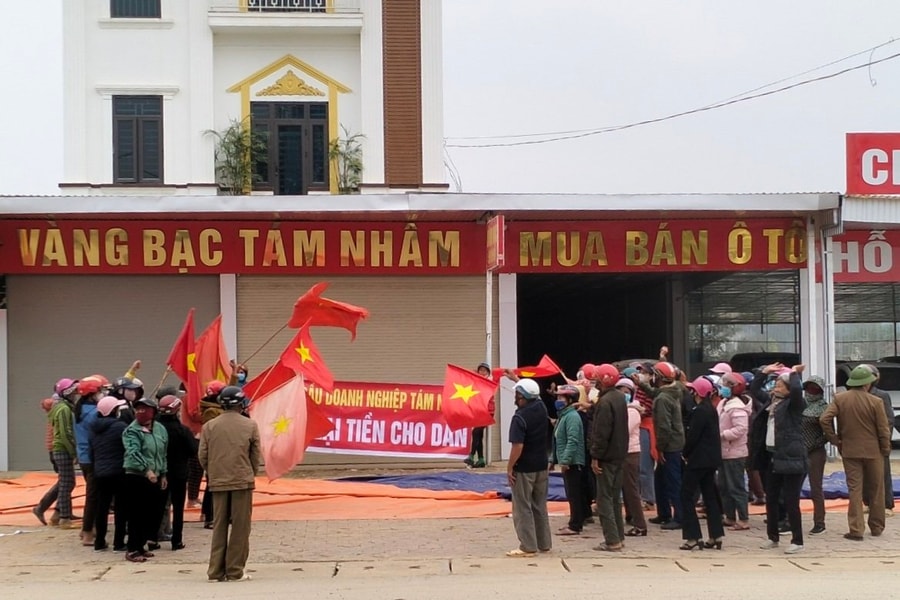 Công an Nghệ An tìm người gửi tiền vào Doanh nghiệp vàng bạc Tám Nhâm (huyện Yên Thành)