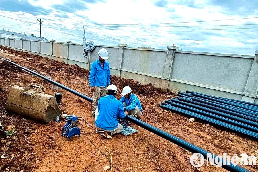 Nhà máy nước Yên Thành nâng cao chất lượng dịch vụ cấp nước đến người dân