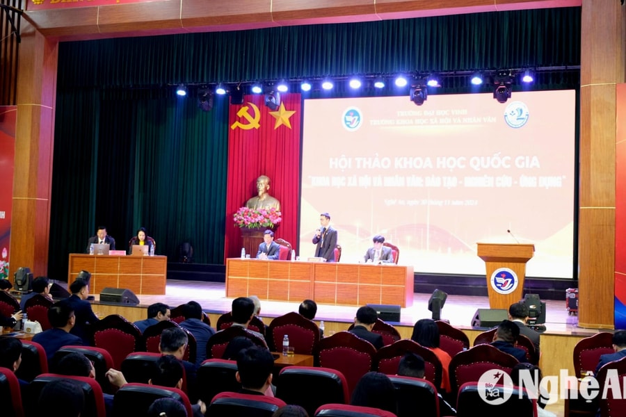 Hội thảo quốc gia Khoa học xã hội và Nhân văn "Đào tạo - nghiên cứu - ứng dụng”