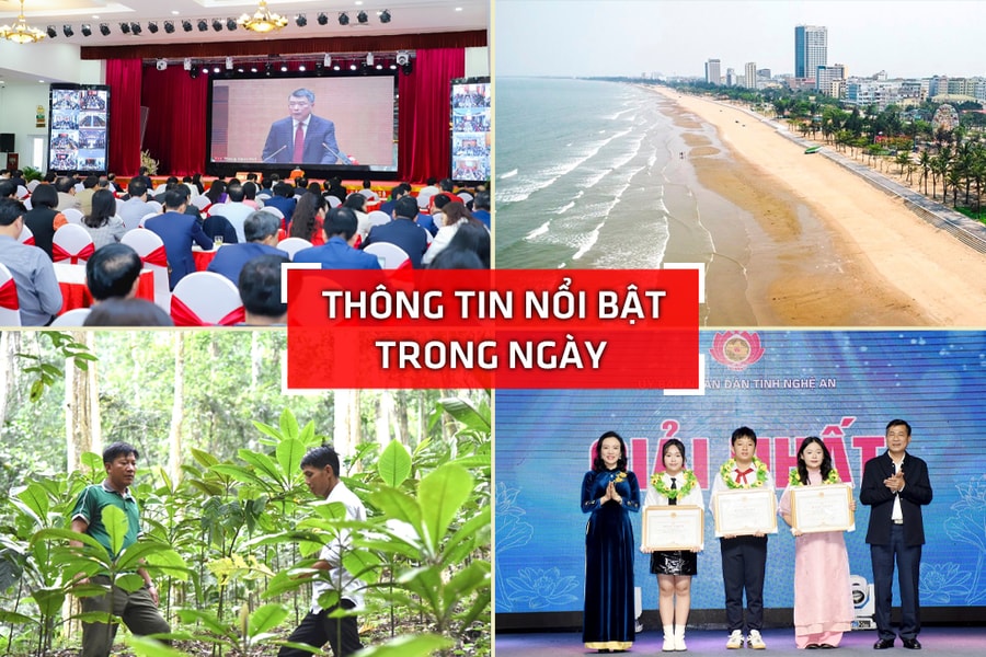 Nghệ An: Thông tin nổi bật trong ngày 1/12